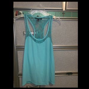Teal tank top